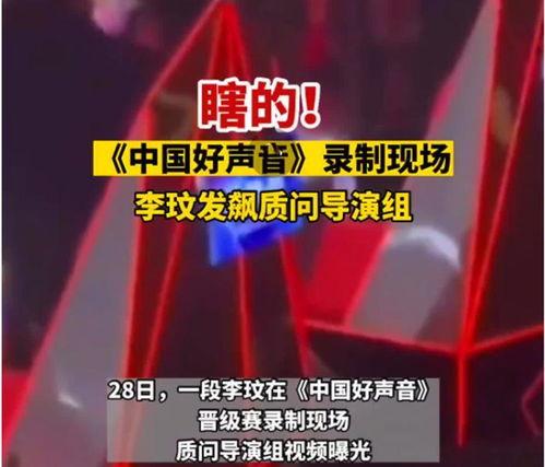 好声音导演爆料视频,幕后故事与精彩瞬间大曝光  第2张